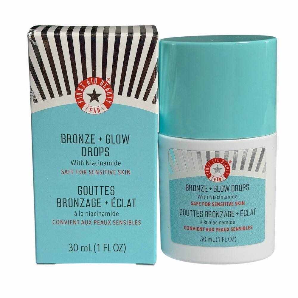 First Aid Beauty Bronze + Glow Drops Niacinamide Bronzing Serum 1 fl oz